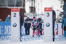 10.03.2019, Oestersund, Sweden (SWE): Sari Maeda (JPN) - IBU world championships biathlon, pursuit women, Oestersund (SWE). www.nordicfocus.com. © Manzoni/NordicFocus. Every downloaded picture is fee-liable.