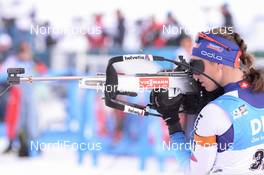10.03.2019, Oestersund, Sweden (SWE): Selina Gasparin (SUI) - IBU world championships biathlon, pursuit women, Oestersund (SWE). www.nordicfocus.com. © Tumashov/NordicFocus. Every downloaded picture is fee-liable.