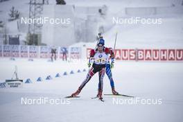 16.03.2019, Oestersund, Sweden (SWE): Dominik Landertinger (AUT) - IBU world championships biathlon, relay men, Oestersund (SWE). www.nordicfocus.com. © Manzoni/NordicFocus. Every downloaded picture is fee-liable.