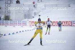 16.03.2019, Oestersund, Sweden (SWE): Martin Ponsiluoma (SWE) - IBU world championships biathlon, relay men, Oestersund (SWE). www.nordicfocus.com. © Manzoni/NordicFocus. Every downloaded picture is fee-liable.