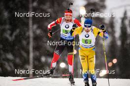 16.03.2019, Oestersund, Sweden (SWE): Simon Eder (AUT) - IBU world championships biathlon, relay men, Oestersund (SWE). www.nordicfocus.com. © Tumashov/NordicFocus. Every downloaded picture is fee-liable.