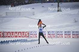 16.03.2019, Oestersund, Sweden (SWE): Benedikt Doll (GER) - IBU world championships biathlon, relay men, Oestersund (SWE). www.nordicfocus.com. © Manzoni/NordicFocus. Every downloaded picture is fee-liable.