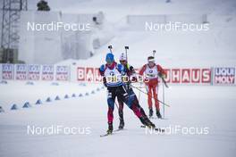 16.03.2019, Oestersund, Sweden (SWE): Dmitry Malyshko (RUS) - IBU world championships biathlon, relay men, Oestersund (SWE). www.nordicfocus.com. © Manzoni/NordicFocus. Every downloaded picture is fee-liable.
