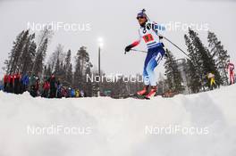 16.03.2019, Oestersund, Sweden (SWE): Jeremy Finello (SUI) - IBU world championships biathlon, relay men, Oestersund (SWE). www.nordicfocus.com. © Tumashov/NordicFocus. Every downloaded picture is fee-liable.