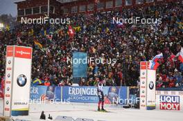 16.03.2019, Oestersund, Sweden (SWE): Alexander Loginov (RUS) - IBU world championships biathlon, relay men, Oestersund (SWE). www.nordicfocus.com. © Tumashov/NordicFocus. Every downloaded picture is fee-liable.