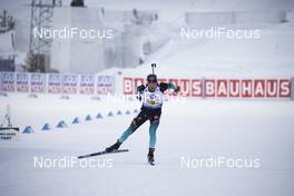 16.03.2019, Oestersund, Sweden (SWE): Simon Desthieux (FRA) - IBU world championships biathlon, relay men, Oestersund (SWE). www.nordicfocus.com. © Manzoni/NordicFocus. Every downloaded picture is fee-liable.
