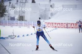 16.03.2019, Oestersund, Sweden (SWE): Mario Dolder (SUI) - IBU world championships biathlon, relay men, Oestersund (SWE). www.nordicfocus.com. © Manzoni/NordicFocus. Every downloaded picture is fee-liable.