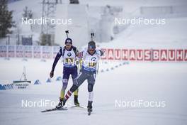 16.03.2019, Oestersund, Sweden (SWE): Alex Howe (USA) - IBU world championships biathlon, relay men, Oestersund (SWE). www.nordicfocus.com. © Manzoni/NordicFocus. Every downloaded picture is fee-liable.