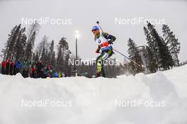 16.03.2019, Oestersund, Sweden (SWE): Erik Lesser (GER) - IBU world championships biathlon, relay men, Oestersund (SWE). www.nordicfocus.com. © Tumashov/NordicFocus. Every downloaded picture is fee-liable.