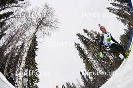 16.03.2019, Oestersund, Sweden (SWE): Roman Rees (GER) - IBU world championships biathlon, relay men, Oestersund (SWE). www.nordicfocus.com. © Tumashov/NordicFocus. Every downloaded picture is fee-liable.