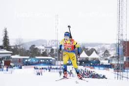 16.03.2019, Oestersund, Sweden (SWE): Mona Brorsson (SWE) - IBU world championships biathlon, relay women, Oestersund (SWE). www.nordicfocus.com. © Manzoni/NordicFocus. Every downloaded picture is fee-liable.