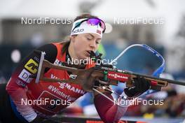 16.03.2019, Oestersund, Sweden (SWE): Synnoeve Solemdal (NOR) - IBU world championships biathlon, relay women, Oestersund (SWE). www.nordicfocus.com. © Manzoni/NordicFocus. Every downloaded picture is fee-liable.