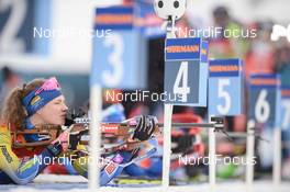 16.03.2019, Oestersund, Sweden (SWE): Hanna Oeberg (SWE) - IBU world championships biathlon, relay women, Oestersund (SWE). www.nordicfocus.com. © Tumashov/NordicFocus. Every downloaded picture is fee-liable.