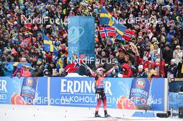 16.03.2019, Oestersund, Sweden (SWE): Marte Olsbu Roeiseland (NOR) - IBU world championships biathlon, relay women, Oestersund (SWE). www.nordicfocus.com. © Tumashov/NordicFocus. Every downloaded picture is fee-liable.