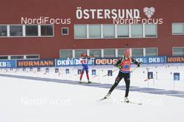 16.03.2019, Oestersund, Sweden (SWE): Laura Dahlmeier (GER) - IBU world championships biathlon, relay women, Oestersund (SWE). www.nordicfocus.com. © Tumashov/NordicFocus. Every downloaded picture is fee-liable.