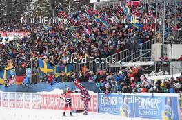 16.03.2019, Oestersund, Sweden (SWE): Marte Olsbu Roeiseland (NOR) - IBU world championships biathlon, relay women, Oestersund (SWE). www.nordicfocus.com. © Tumashov/NordicFocus. Every downloaded picture is fee-liable.