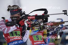 16.03.2019, Oestersund, Sweden (SWE): Clare Egan (USA) - IBU world championships biathlon, relay women, Oestersund (SWE). www.nordicfocus.com. © Manzoni/NordicFocus. Every downloaded picture is fee-liable.