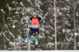16.03.2019, Oestersund, Sweden (SWE): Anais Chevalier (FRA) - IBU world championships biathlon, relay women, Oestersund (SWE). www.nordicfocus.com. © Tumashov/NordicFocus. Every downloaded picture is fee-liable.