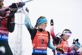 16.03.2019, Oestersund, Sweden (SWE): Anais Chevalier (FRA) - IBU world championships biathlon, relay women, Oestersund (SWE). www.nordicfocus.com. © Manzoni/NordicFocus. Every downloaded picture is fee-liable.