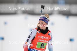 16.03.2019, Oestersund, Sweden (SWE): Elisa Gasparin (SUI) - IBU world championships biathlon, relay women, Oestersund (SWE). www.nordicfocus.com. © Tumashov/NordicFocus. Every downloaded picture is fee-liable.