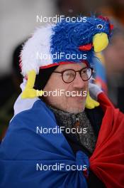 16.03.2019, Oestersund, Sweden (SWE): Event Feature: fan- IBU world championships biathlon, relay women, Oestersund (SWE). www.nordicfocus.com. © Tumashov/NordicFocus. Every downloaded picture is fee-liable.