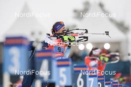 16.03.2019, Oestersund, Sweden (SWE): Selina Gasparin (SUI) - IBU world championships biathlon, relay women, Oestersund (SWE). www.nordicfocus.com. © Tumashov/NordicFocus. Every downloaded picture is fee-liable.