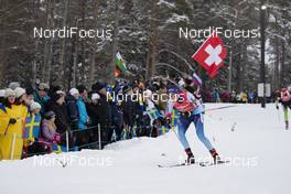 16.03.2019, Oestersund, Sweden (SWE): Aita Gasparin (SUI) - IBU world championships biathlon, relay women, Oestersund (SWE). www.nordicfocus.com. © Manzoni/NordicFocus. Every downloaded picture is fee-liable.