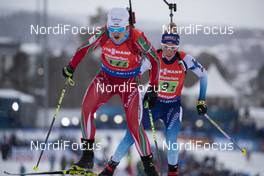 16.03.2019, Oestersund, Sweden (SWE): Elisa Gasparin (SUI) - IBU world championships biathlon, relay women, Oestersund (SWE). www.nordicfocus.com. © Manzoni/NordicFocus. Every downloaded picture is fee-liable.
