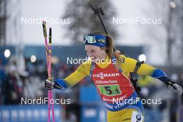 16.03.2019, Oestersund, Sweden (SWE): Mona Brorsson (SWE) - IBU world championships biathlon, relay women, Oestersund (SWE). www.nordicfocus.com. © Manzoni/NordicFocus. Every downloaded picture is fee-liable.