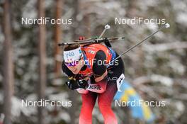 16.03.2019, Oestersund, Sweden (SWE): Synnoeve Solemdal (NOR) - IBU world championships biathlon, relay women, Oestersund (SWE). www.nordicfocus.com. © Tumashov/NordicFocus. Every downloaded picture is fee-liable.