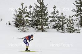16.03.2019, Oestersund, Sweden (SWE): Yuliia Dzhima (UKR) - IBU world championships biathlon, relay women, Oestersund (SWE). www.nordicfocus.com. © Tumashov/NordicFocus. Every downloaded picture is fee-liable.