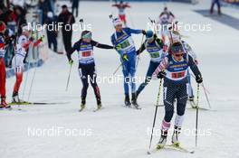 14.03.2019, Oestersund, Sweden (SWE): Susan Dunklee (USA) - IBU world championships biathlon, single mixed relay, Oestersund (SWE). www.nordicfocus.com. © Tumashov/NordicFocus. Every downloaded picture is fee-liable.