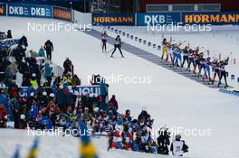 14.03.2019, Oestersund, Sweden (SWE): Event Feature: shooting- IBU world championships biathlon, single mixed relay, Oestersund (SWE). www.nordicfocus.com. © Tumashov/NordicFocus. Every downloaded picture is fee-liable.