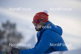 14.03.2019, Oestersund, Sweden (SWE): Tomas Kos (CZE) headcoach Team Slovenia - IBU world championships biathlon, single mixed relay, Oestersund (SWE). www.nordicfocus.com. © Manzoni/NordicFocus. Every downloaded picture is fee-liable.
