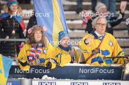 14.03.2019, Oestersund, Sweden (SWE): Event Feature: Swedish fans - IBU world championships biathlon, single mixed relay, Oestersund (SWE). www.nordicfocus.com. © Tumashov/NordicFocus. Every downloaded picture is fee-liable.
