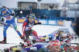 14.03.2019, Oestersund, Sweden (SWE): Lisa Theresa Hauser (AUT) - IBU world championships biathlon, single mixed relay, Oestersund (SWE). www.nordicfocus.com. © Manzoni/NordicFocus. Every downloaded picture is fee-liable.