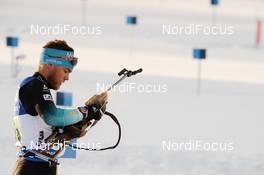 14.03.2019, Oestersund, Sweden (SWE): Antonin Guigonnat (FRA) - IBU world championships biathlon, single mixed relay, Oestersund (SWE). www.nordicfocus.com. © Tumashov/NordicFocus. Every downloaded picture is fee-liable.
