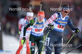 14.03.2019, Oestersund, Sweden (SWE): Susan Dunklee (USA) - IBU world championships biathlon, single mixed relay, Oestersund (SWE). www.nordicfocus.com. © Tumashov/NordicFocus. Every downloaded picture is fee-liable.