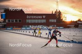 14.03.2019, Oestersund, Sweden (SWE): Johannes Thingnes Boe (NOR) - IBU world championships biathlon, single mixed relay, Oestersund (SWE). www.nordicfocus.com. © Tumashov/NordicFocus. Every downloaded picture is fee-liable.