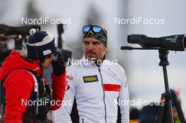14.03.2019, Oestersund, Sweden (SWE): Ricco Gross (GER), coach Team Austria  - IBU world championships biathlon, single mixed relay, Oestersund (SWE). www.nordicfocus.com. © Tumashov/NordicFocus. Every downloaded picture is fee-liable.