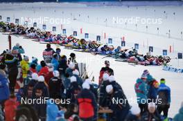 14.03.2019, Oestersund, Sweden (SWE): Event Feature: First shooting- IBU world championships biathlon, single mixed relay, Oestersund (SWE). www.nordicfocus.com. © Tumashov/NordicFocus. Every downloaded picture is fee-liable.