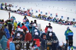 14.03.2019, Oestersund, Sweden (SWE): Event Feature: First shooting- IBU world championships biathlon, single mixed relay, Oestersund (SWE). www.nordicfocus.com. © Tumashov/NordicFocus. Every downloaded picture is fee-liable.