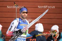 14.03.2019, Oestersund, Sweden (SWE): Serafin Wiestner (SUI) - IBU world championships biathlon, single mixed relay, Oestersund (SWE). www.nordicfocus.com. © Tumashov/NordicFocus. Every downloaded picture is fee-liable.