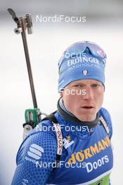 14.03.2019, Oestersund, Sweden (SWE): Lukas Hofer (ITA) - IBU world championships biathlon, single mixed relay, Oestersund (SWE). www.nordicfocus.com. © Tumashov/NordicFocus. Every downloaded picture is fee-liable.
