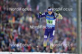 14.03.2019, Oestersund, Sweden (SWE): Dmytro Pidruchnyi (UKR) - IBU world championships biathlon, single mixed relay, Oestersund (SWE). www.nordicfocus.com. © Tumashov/NordicFocus. Every downloaded picture is fee-liable.