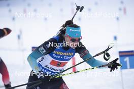14.03.2019, Oestersund, Sweden (SWE): Julia Simon (FRA) - IBU world championships biathlon, single mixed relay, Oestersund (SWE). www.nordicfocus.com. © Manzoni/NordicFocus. Every downloaded picture is fee-liable.