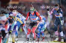 14.03.2019, Oestersund, Sweden (SWE): Lisa Theresa Hauser (AUT) - IBU world championships biathlon, single mixed relay, Oestersund (SWE). www.nordicfocus.com. © Tumashov/NordicFocus. Every downloaded picture is fee-liable.
