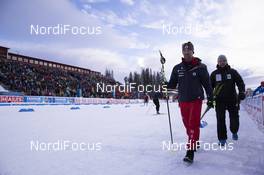 14.03.2019, Oestersund, Sweden (SWE): Armin Auchentaller (ITA), Coach Team Switzerland - IBU world championships biathlon, single mixed relay, Oestersund (SWE). www.nordicfocus.com. © Manzoni/NordicFocus. Every downloaded picture is fee-liable.