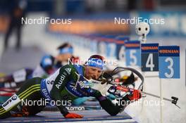 14.03.2019, Oestersund, Sweden (SWE): Erik Lesser (GER) - IBU world championships biathlon, single mixed relay, Oestersund (SWE). www.nordicfocus.com. © Tumashov/NordicFocus. Every downloaded picture is fee-liable.