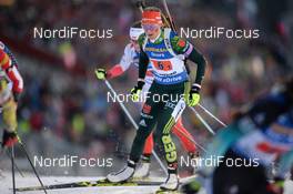 14.03.2019, Oestersund, Sweden (SWE): Denise Herrmann (GER) - IBU world championships biathlon, single mixed relay, Oestersund (SWE). www.nordicfocus.com. © Tumashov/NordicFocus. Every downloaded picture is fee-liable.